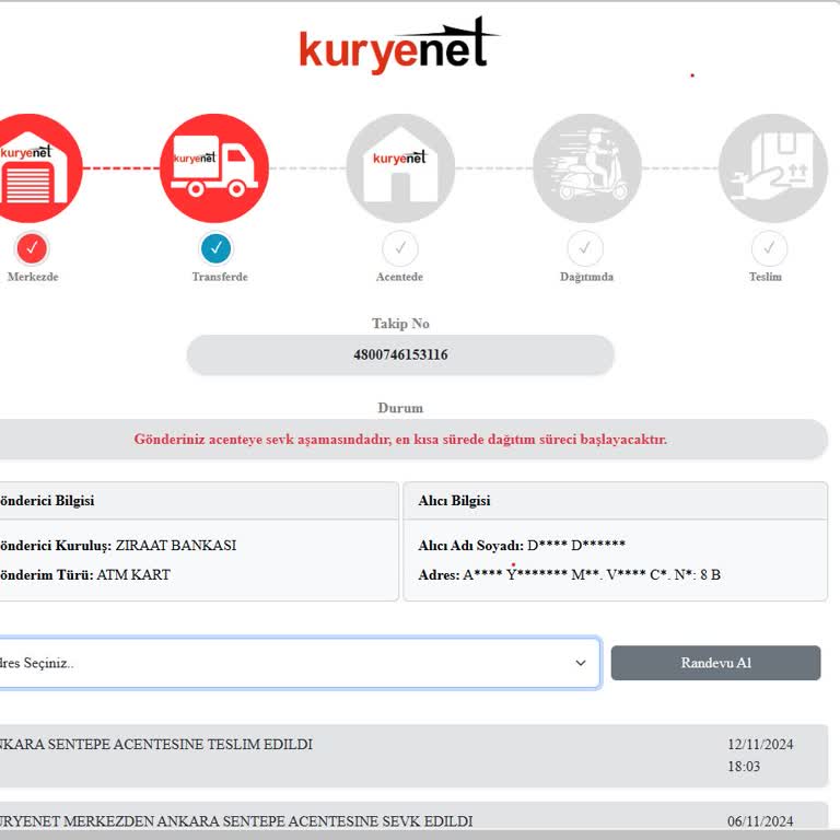 Kuryenet Ve Banka Arasında Kart Teslimatında Büyük Aksaklık