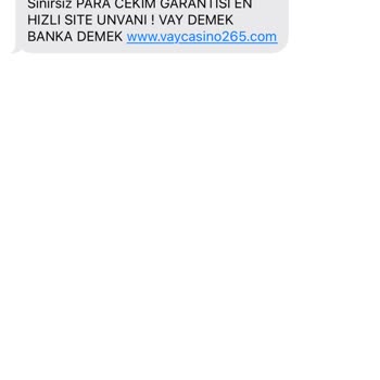 Vodafone'un Çözümsüz Spam Mesaj Sorunu