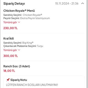 Eksik Gelen Sipariş Ve Yetersiz Destek