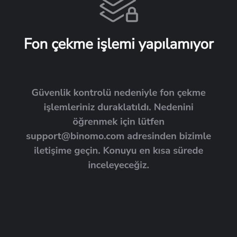 Binomo'da Para Çekim Sorunu Ve Destek Eksikliği