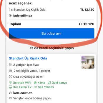 Booking.com Fiyat Eşitleme Politikası Ve İlgisiz Müşteri Hizmetleri