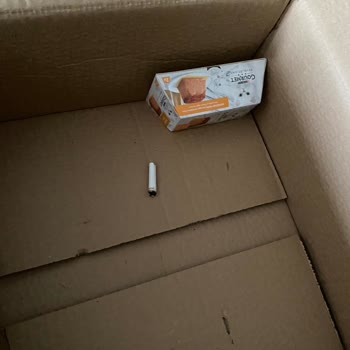 Kargo Kutusundan Çıkan Sigara İzmariti Şoku