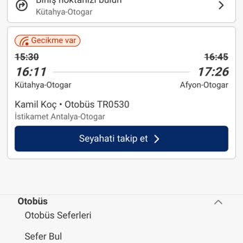 Geciken Otobüs Ve İade Sorunu