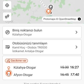 Geciken Otobüs Ve İade Sorunu