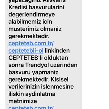 Trendyol Üzerinden İzinsiz Kredi Başvurusu Şoku!