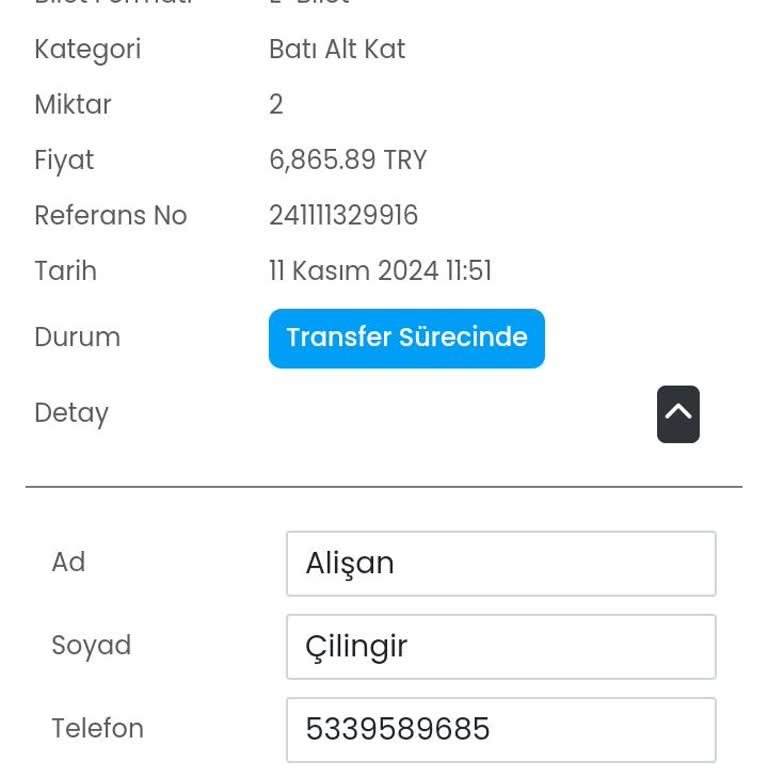 Bilet Transferindeki Gecikme Mağduriyeti