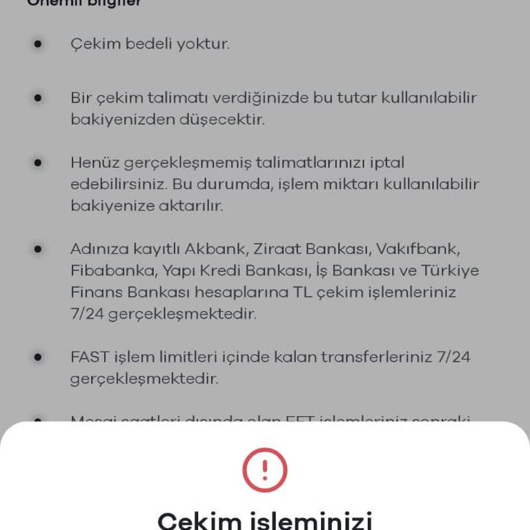 Paribu'da Para Çekme Sorunu