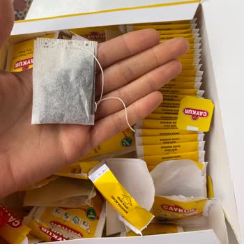 Çay Poşetlerindeki Üretim Hatası Mağduriyeti