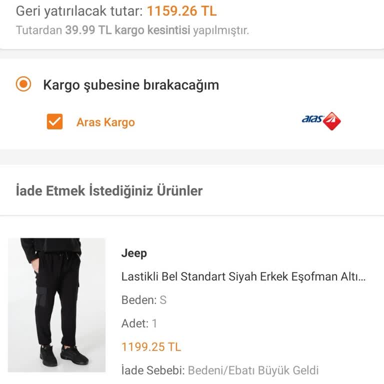 İade Sürecinde Kargo Ücreti Ve Ayrı Gönderim Sorunu