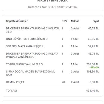 Eksik Ürün Ve Çözülmeyen Destek Talebi