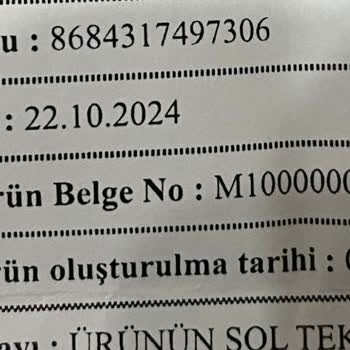 1 Haftada Yırtılan Ayakkabı Ve Yetersiz Müşteri Hizmeti