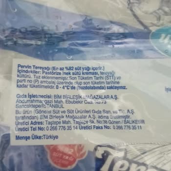 Tereyağı Diye Aldık, Margarin Çıktı