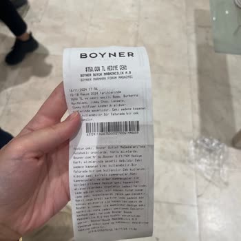 Boyner'de Hediye Çekinde Yaşanan Sorunlar Ve Zaman Kaybı