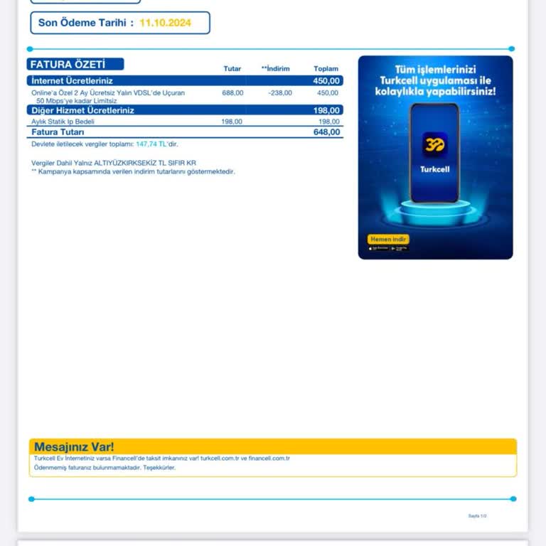 Çifte Statik IP Ücreti Şoku