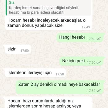 İade Garantili Hizmette Uzayan Süreç Ve Mağduriyet