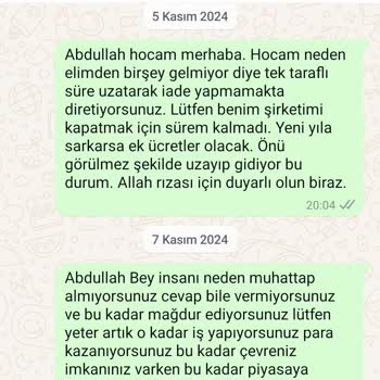 İade Garantili Hizmette Uzayan Süreç Ve Mağduriyet