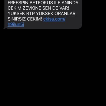İzinsiz Bahis Mesajları Sorunu