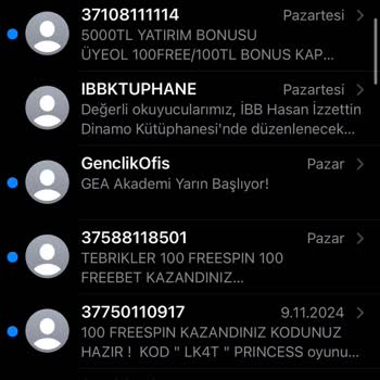 İzinsiz Bahis Mesajları Sorunu