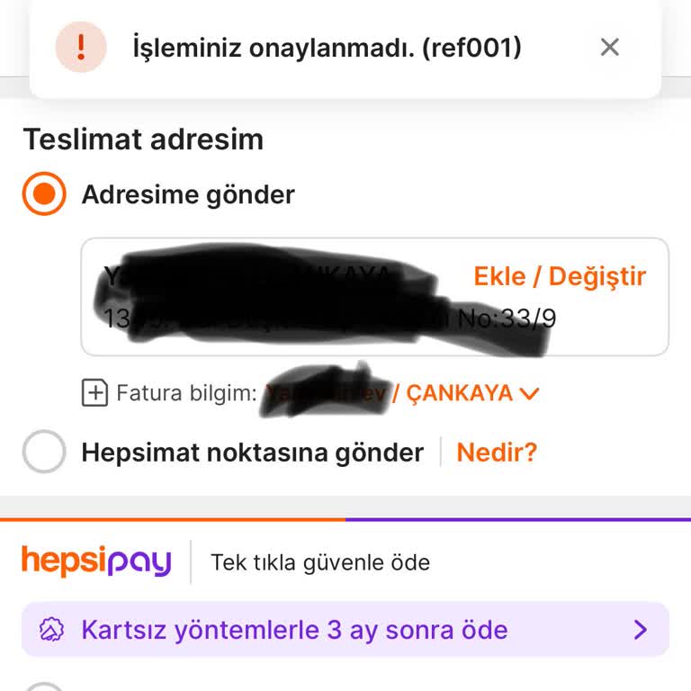 Hepsiburada'da Premium Üyelik Mağduriyeti Ve Alışveriş Engeli