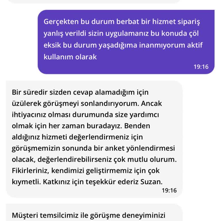 Getir Müşteri Hizmetlerinde İletişim Sorunları