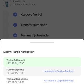 Teslim Edilmeyen Kargo Ve Yanıltıcı Bilgilendirme