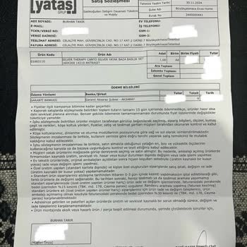 Teslimat Tarihi Mağduriyeti: Enza Home'dan Beklenen Yatak Seti Hala Gelmedi