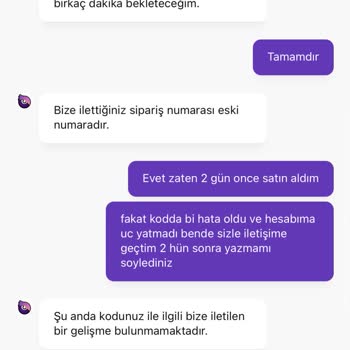 Epin Alışverişinde Destek Eksikliği