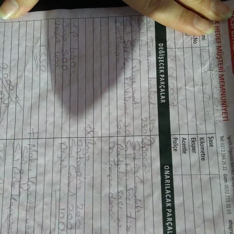 Tamirhane Skandalı: Eksik Parçalar Ve Kırık Far