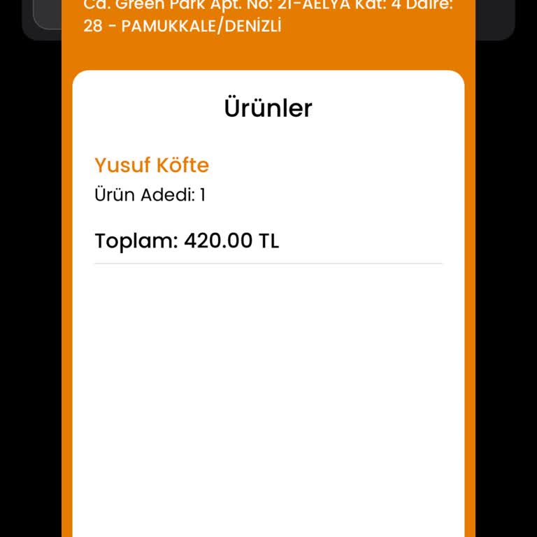 Köfteci Yusuf'ta Sipariş Sorunu Ve Zaman Kaybı