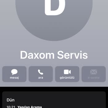 Daxom Şofben Servis Randevusu Sorunu
