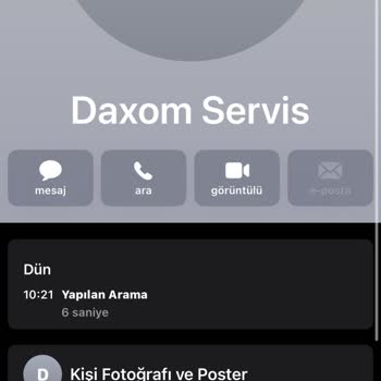 Daxom Şofben Servis Randevusu Sorunu