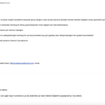 Müşteri Hizmetleri Ve Genel Merkez İletişimsizliği