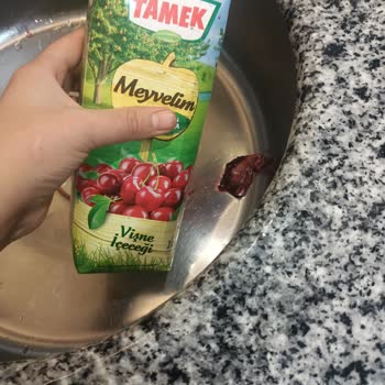 Tamek Meyve Suyunda Beklenmedik Sürpriz