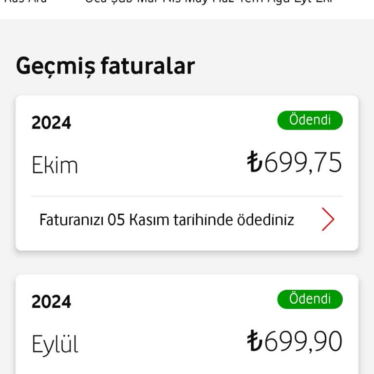 Vodafone Fatura Kesilmemesi Ve Mobil Ödeme Sorunu