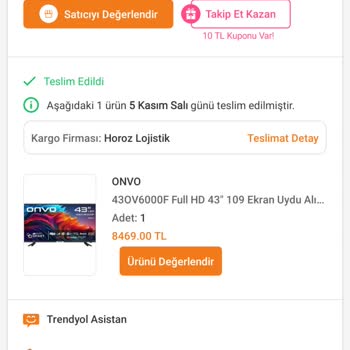 Onvo TV Ekran Yansıtma Sorunu