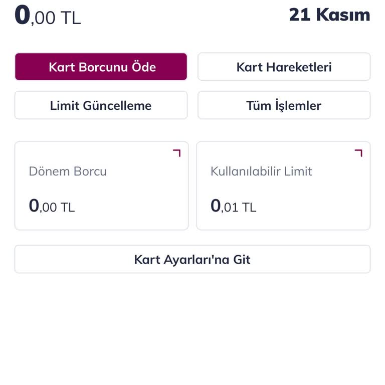 Kredi Kartı Kullanım Sorunu