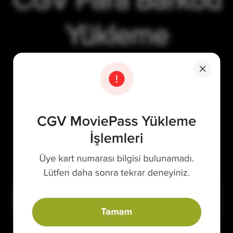 Paribu Cineverse Kullanılamayan CGV Kodlarıyla Müşteri Mağduriyeti