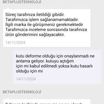 İade Sürecinde Yaşanan Sorunlar Ve Hasarlı Ürün