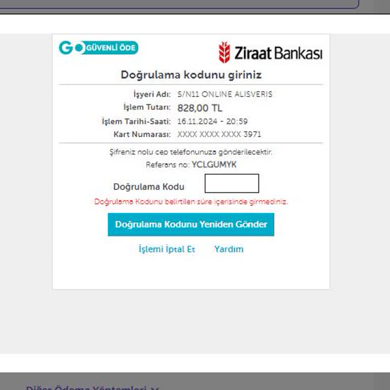 Ziraat Bankası Kartıyla Alışverişte SMS Sorunu