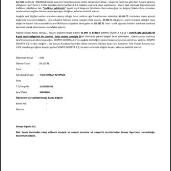 Sigorta Şirketinin Mağduriyeti Ve Haksız Teklif