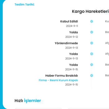 Teslim Edilmeyen Kargo Ve İlgisiz Müşteri Hizmetleri