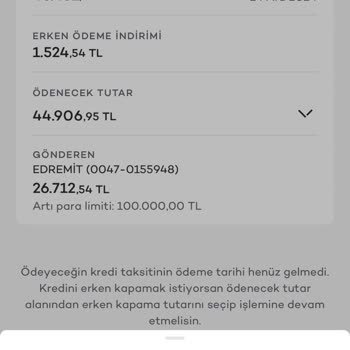 Erken Kredi Kapama İşleminde Fazla Ödeme Sorunu
