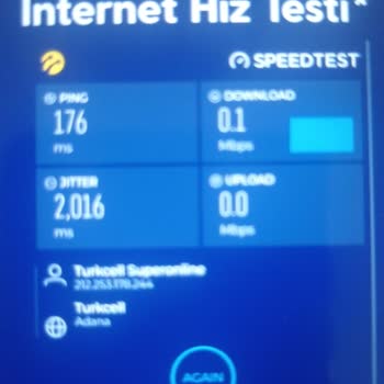 İnternet Bağlantı Sorunları Ve Yavaş Hız