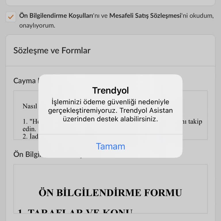 Trendyol Hesabımın Sebepsiz Askıya Alınması