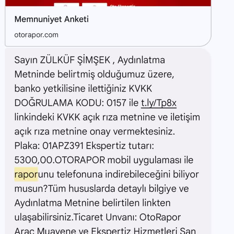 Otorapor'da Gizli Ücret Şoku: Ekspertiz Raporu İçin Ekstra Ödeme Talebi