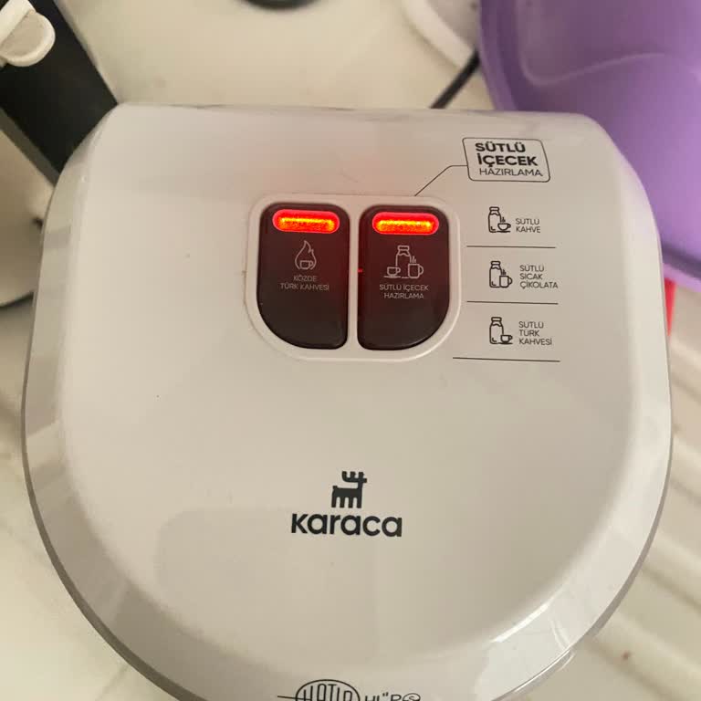 Karaca Züccaciye Kahve Makinesi Sorunu