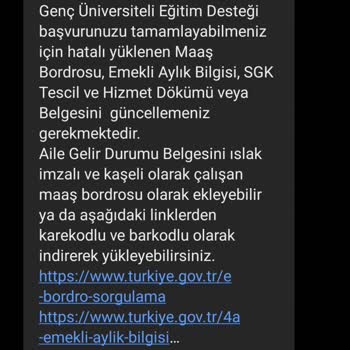 İBB Burs Başvurusunda Evrak Sorunu