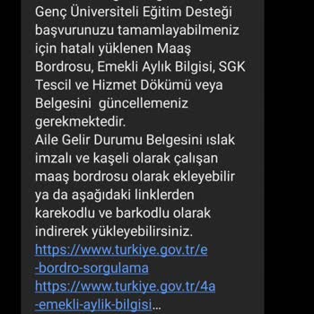 İBB Burs Başvurusunda Evrak Sorunu