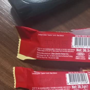 Ülker Dido Trio Ürünlerinde Beyaz Leke Ve Kötü Koku Sorunu