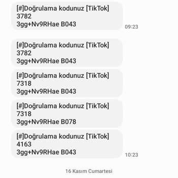 TikTok Doğrulama Kodu Ve Yetkisiz Hesap Sorunu